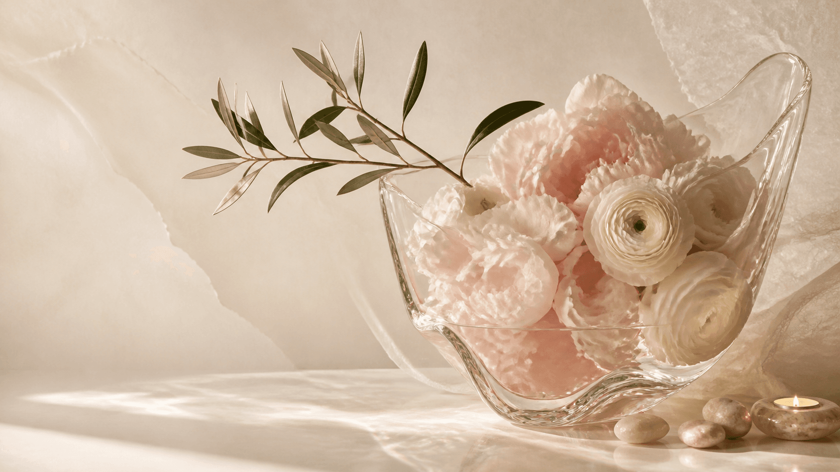 Heirloom wedding website art direction