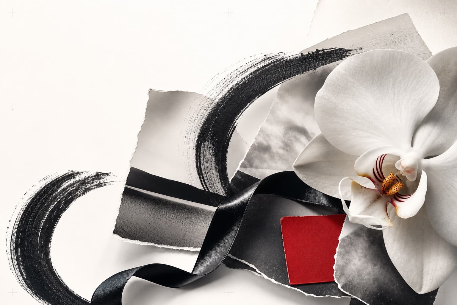 Ink wedding website art direction