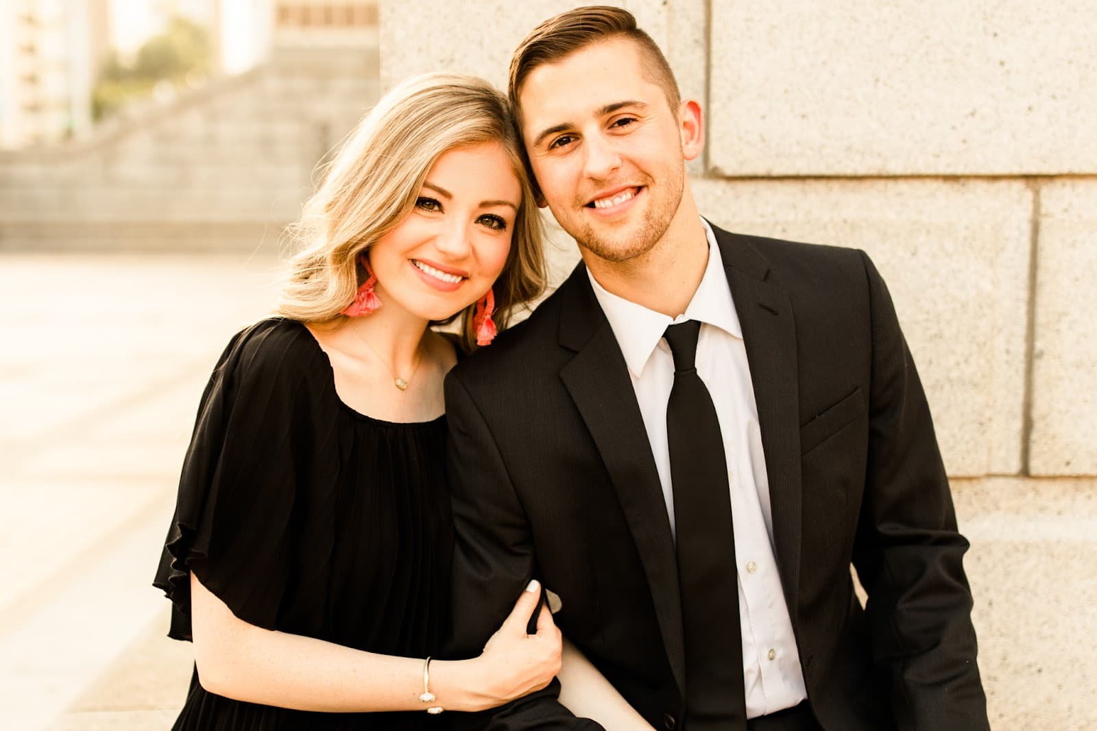 Caitlin and Luke Photography in Bloomington
