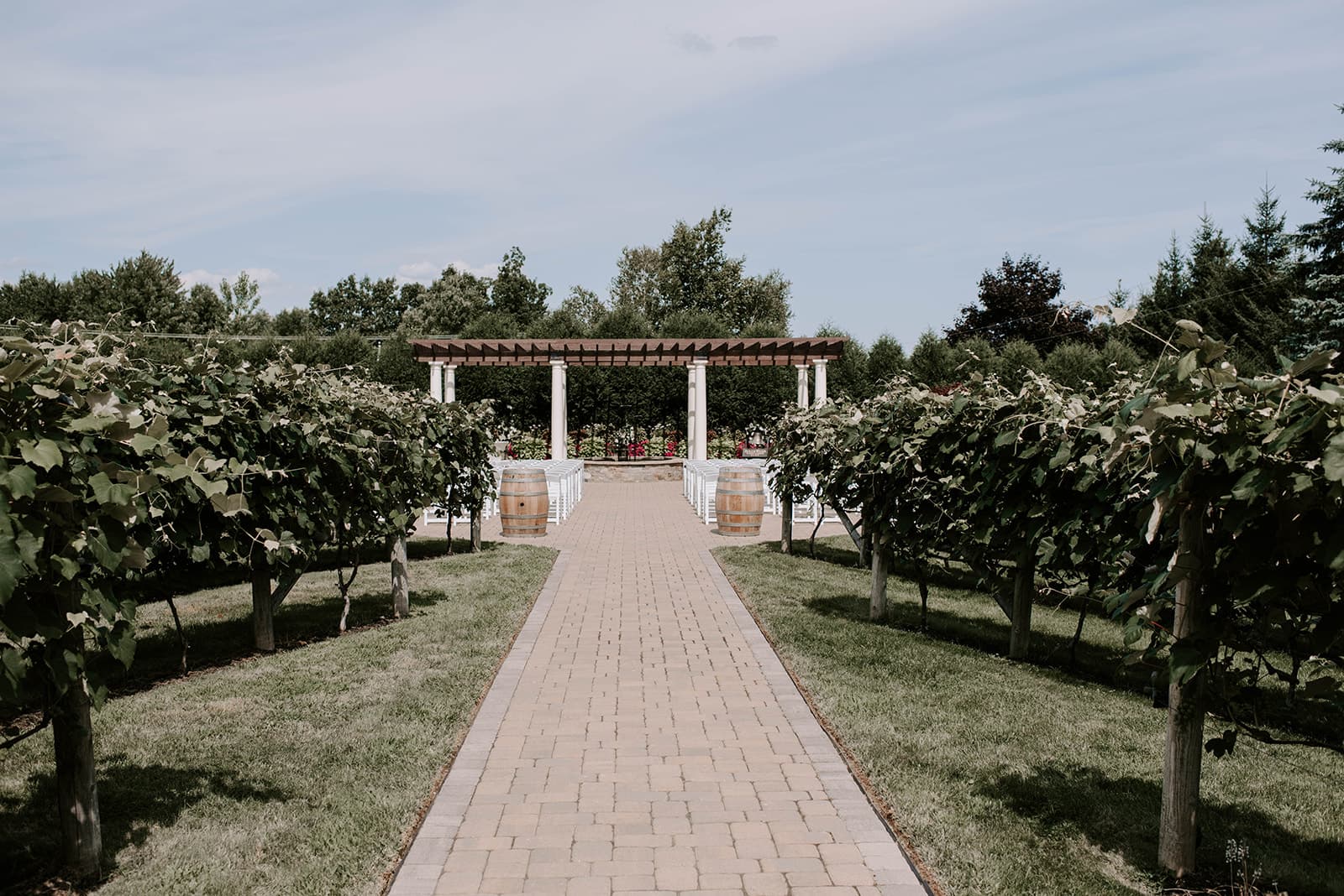 Birch Wood Vineyards by Wedgewood Weddings in Derry